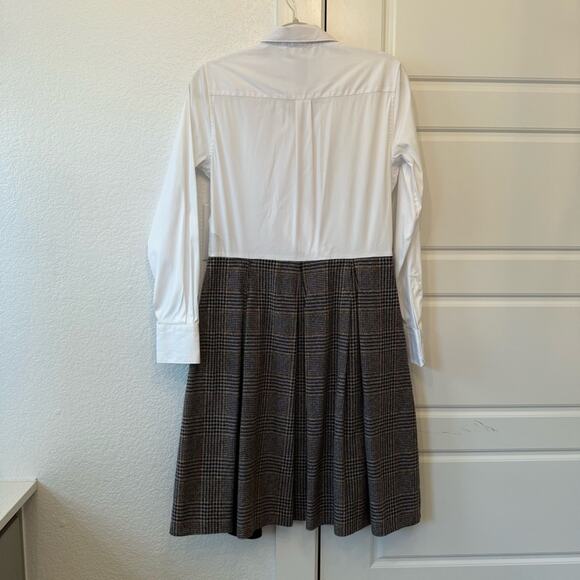 Sara Roka Houndstooth Wrap Dress - Picture 2 of 7